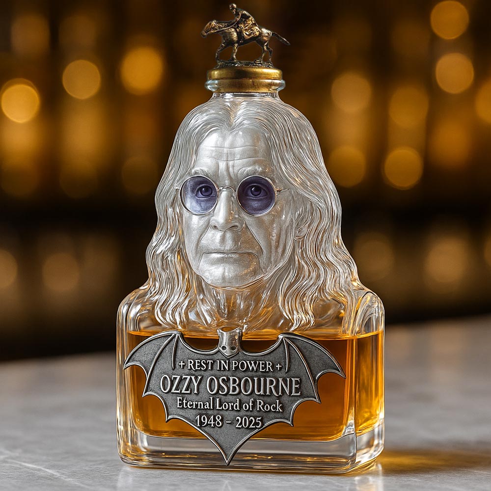 Üvegbe Zárva — Whisky Palack Ozzy Osbourne Tiszteletére