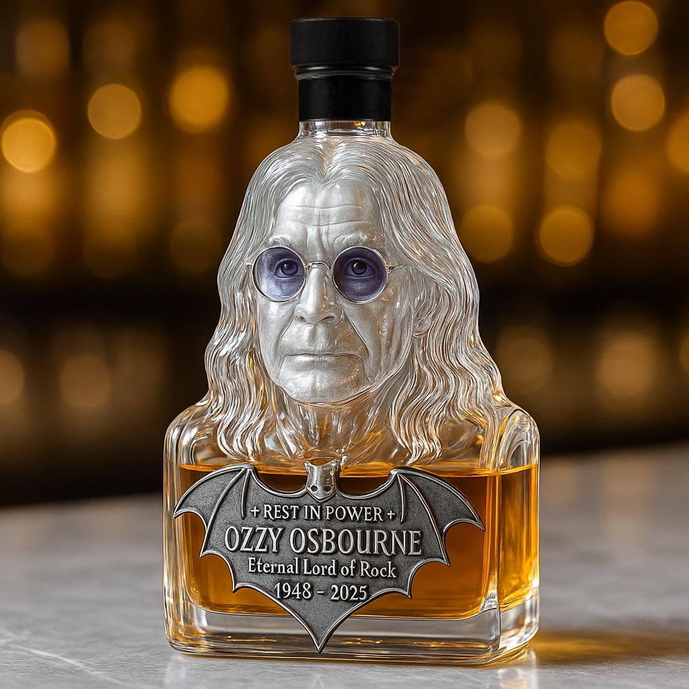 Üvegbe Zárva — Whisky Palack Ozzy Osbourne Tiszteletére