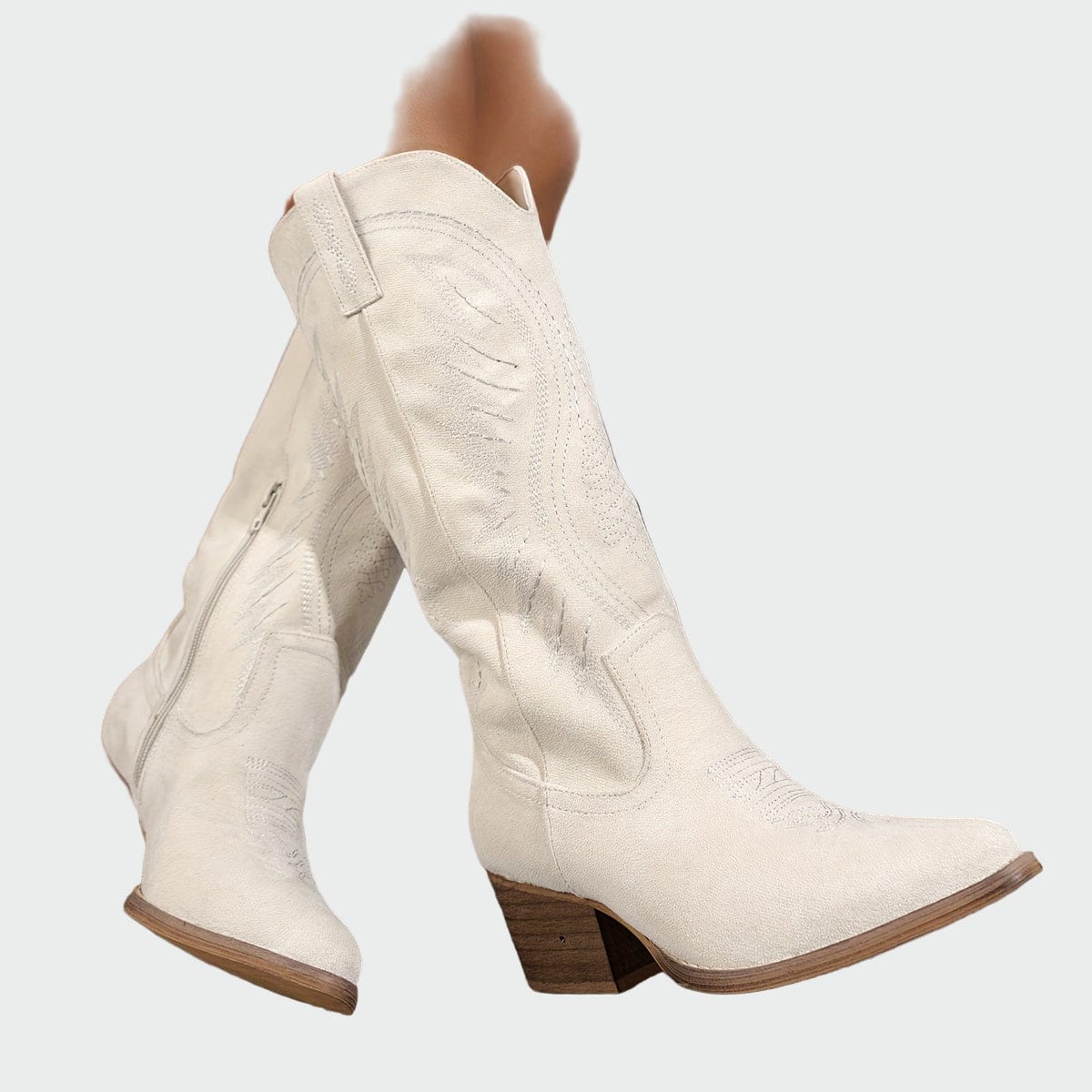Divatos hímzett cowboy csizma