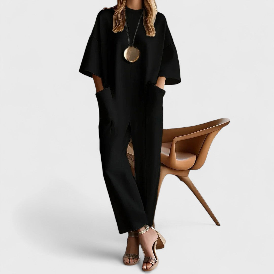 Emmy - Elegáns rövidujjú overall
