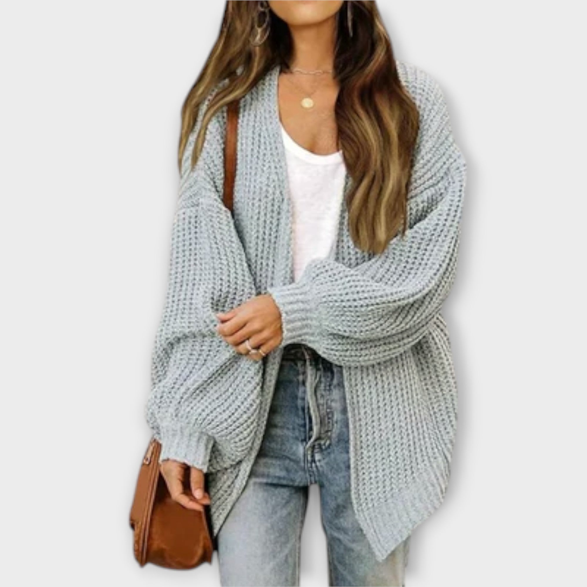 Leppa - Kardigán Tricot Casual