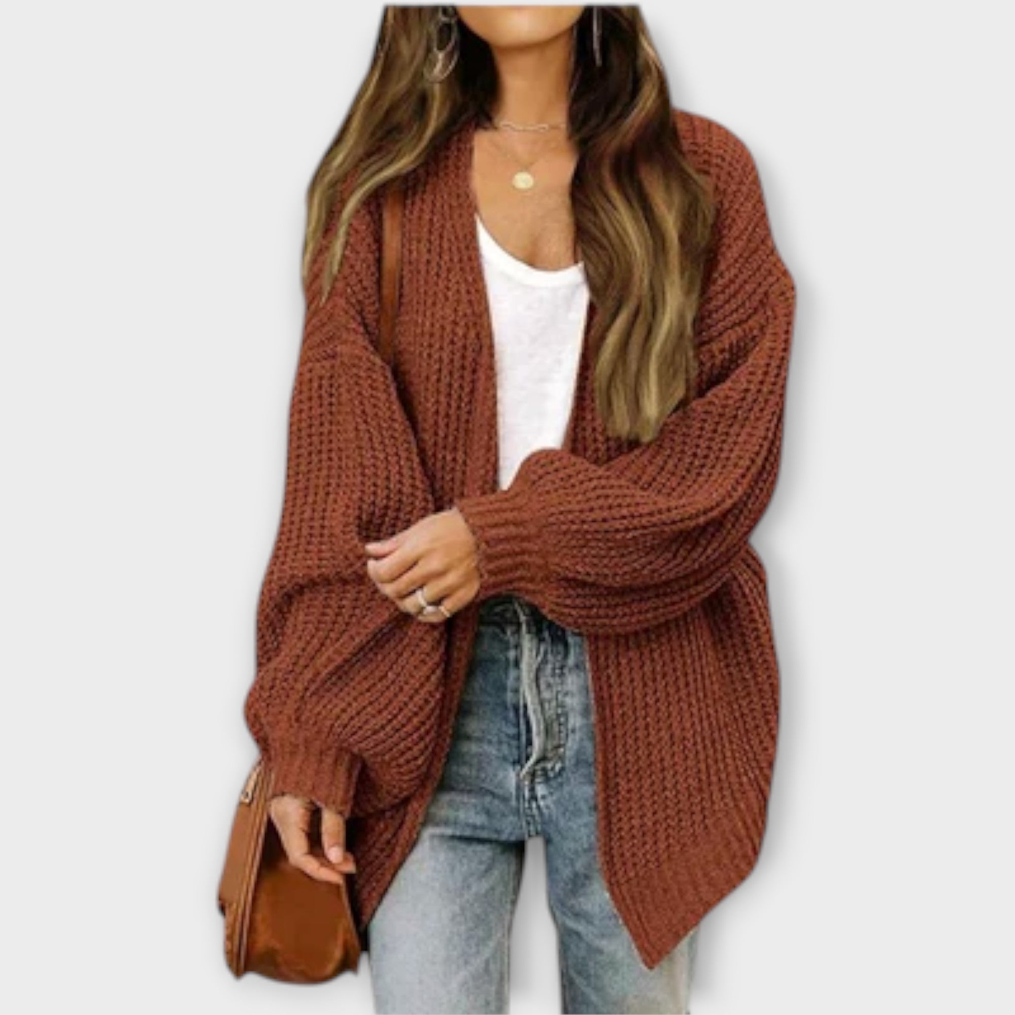 Leppa - Kardigán Tricot Casual