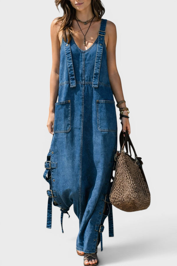 Harper | Denim kombináció rugalmas derékkal