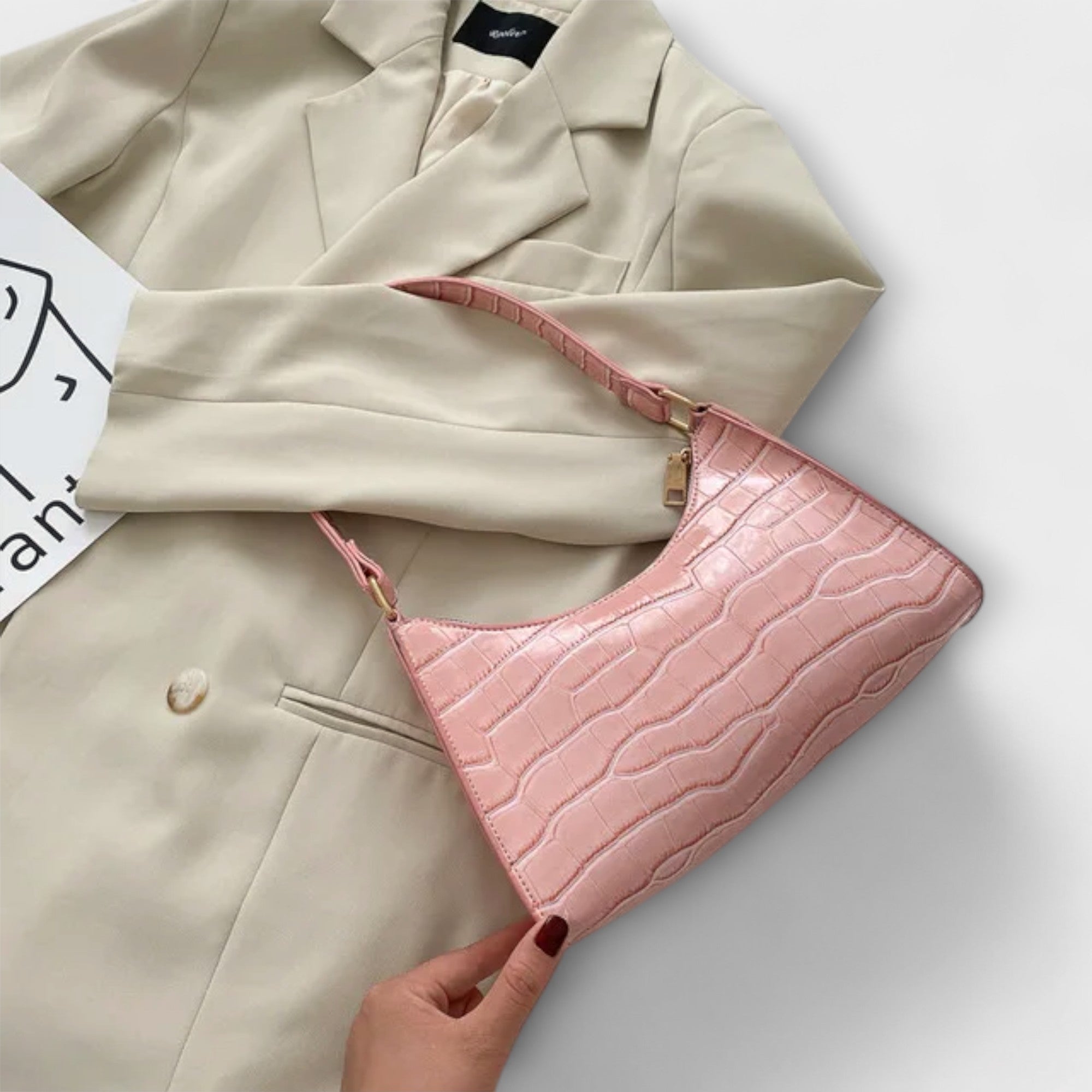 Gianna Boutique - Fényes Bőr Táska