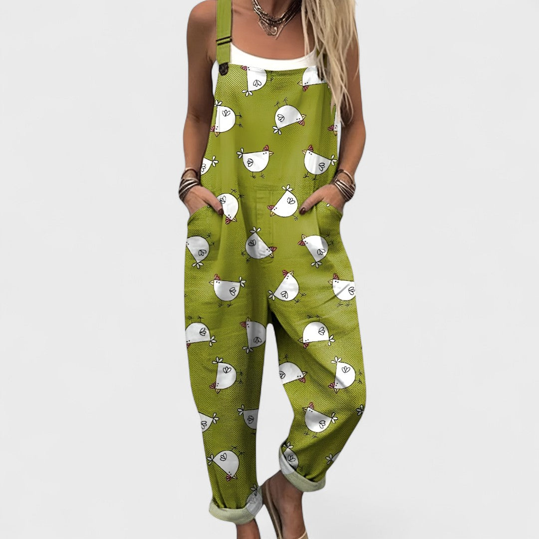 Anja - Kényelmes és elegáns, laza szabású overall