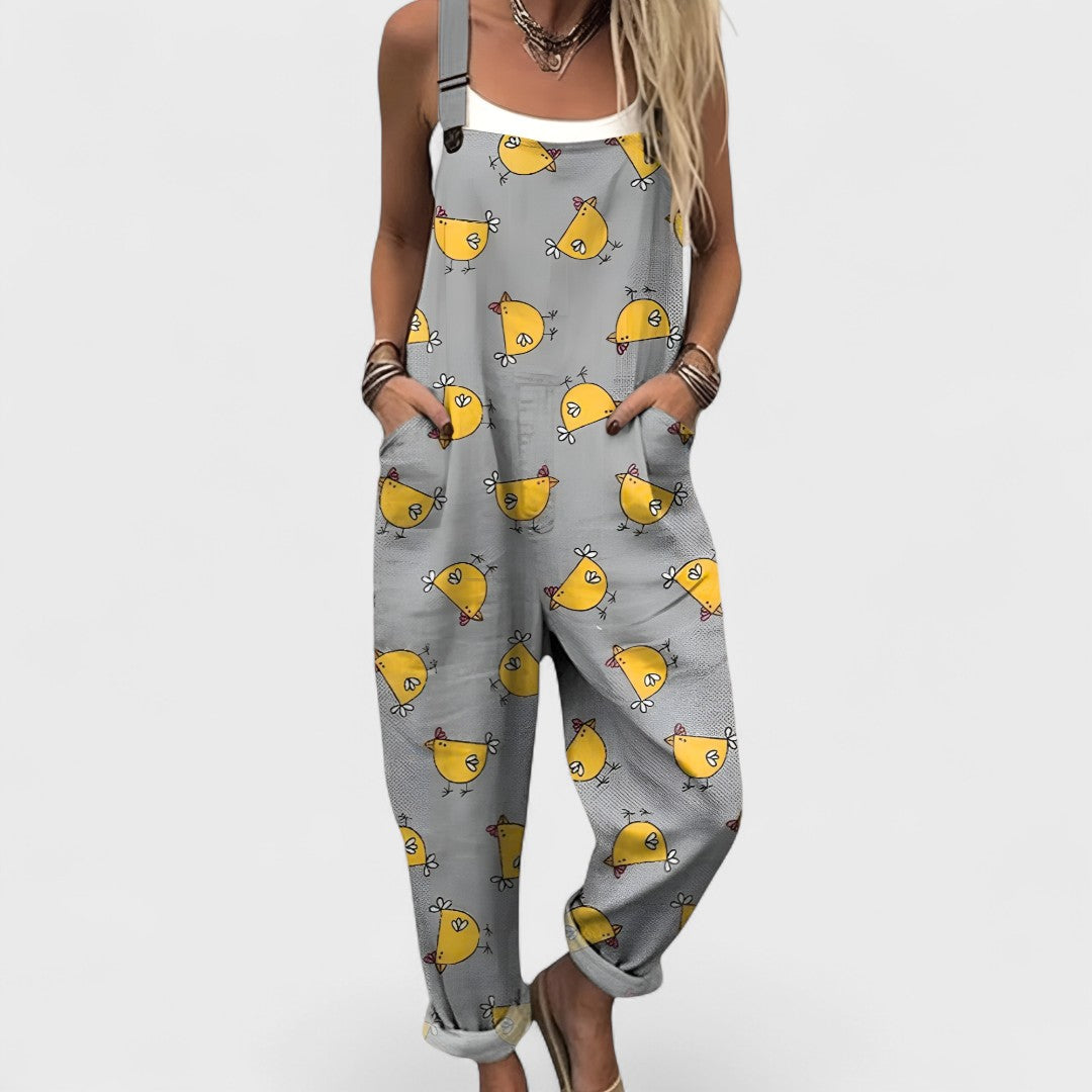Anja - Kényelmes és elegáns, laza szabású overall