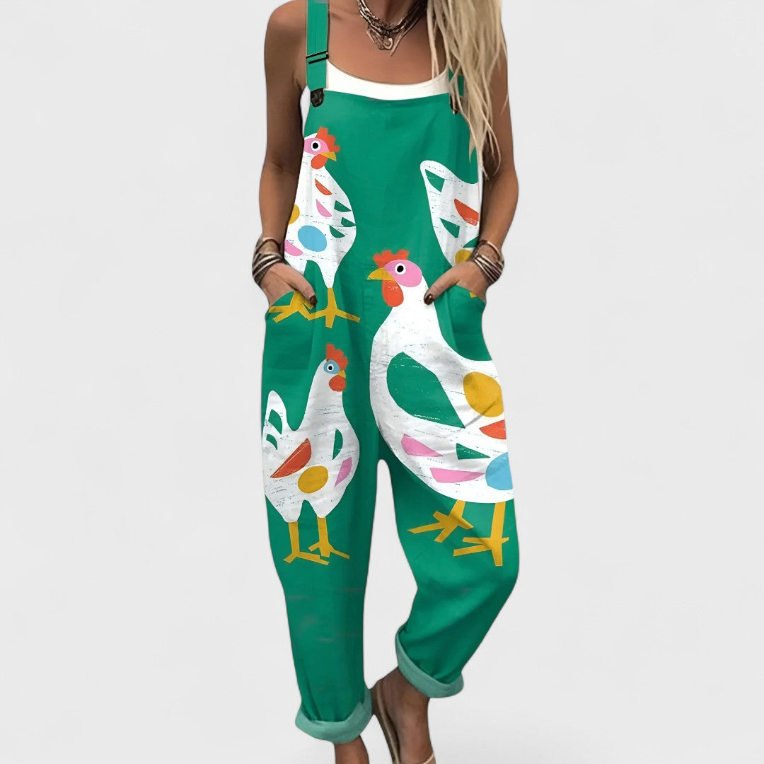 Anja - Kényelmes és elegáns, laza szabású overall