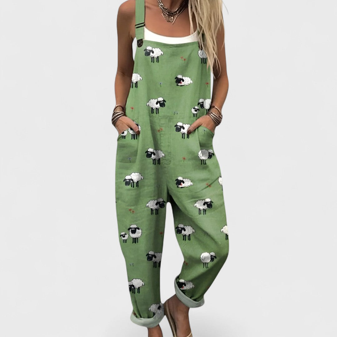 Anja - Kényelmes és elegáns, laza szabású overall