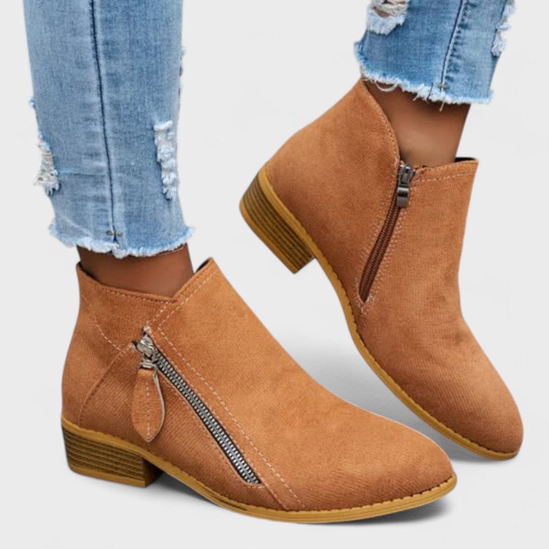 Fiora - Vintage klasszikus bokacsizma