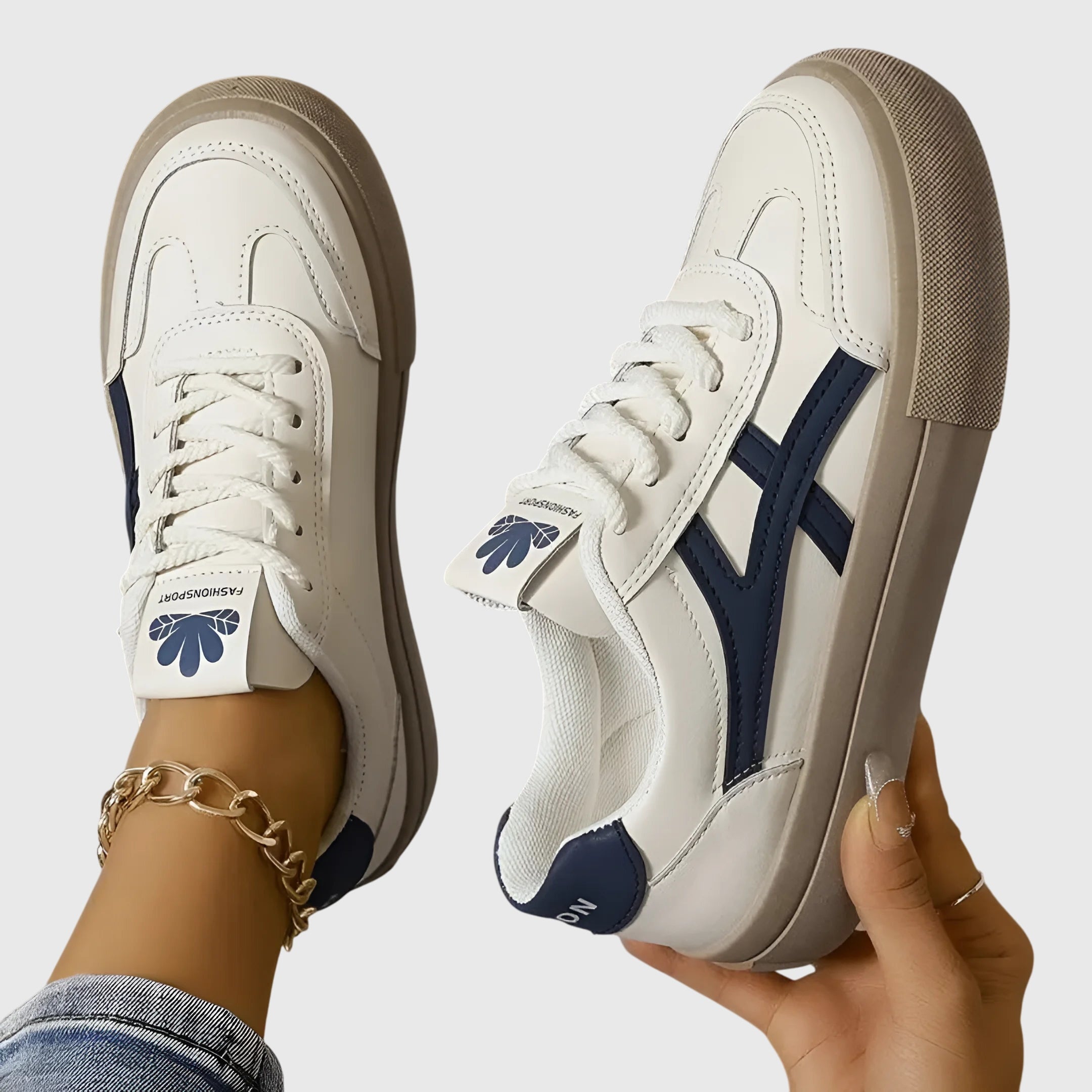 Elza Sneaker Ortopédiai Kényelem Absolút Kényelmet Nyújtó Fájdalomcsillapítás