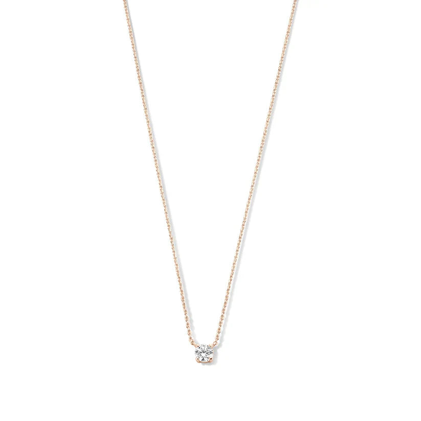 Ysavienna | Moissanite Kővel Díszített Nyaklánc 14k Aranyban