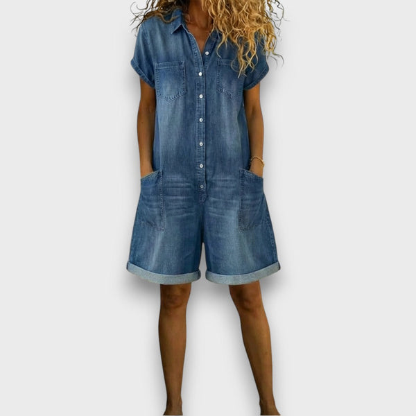 Joan | Rövid vintage farmer overall